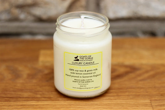 Goats Milk Lemon Candle