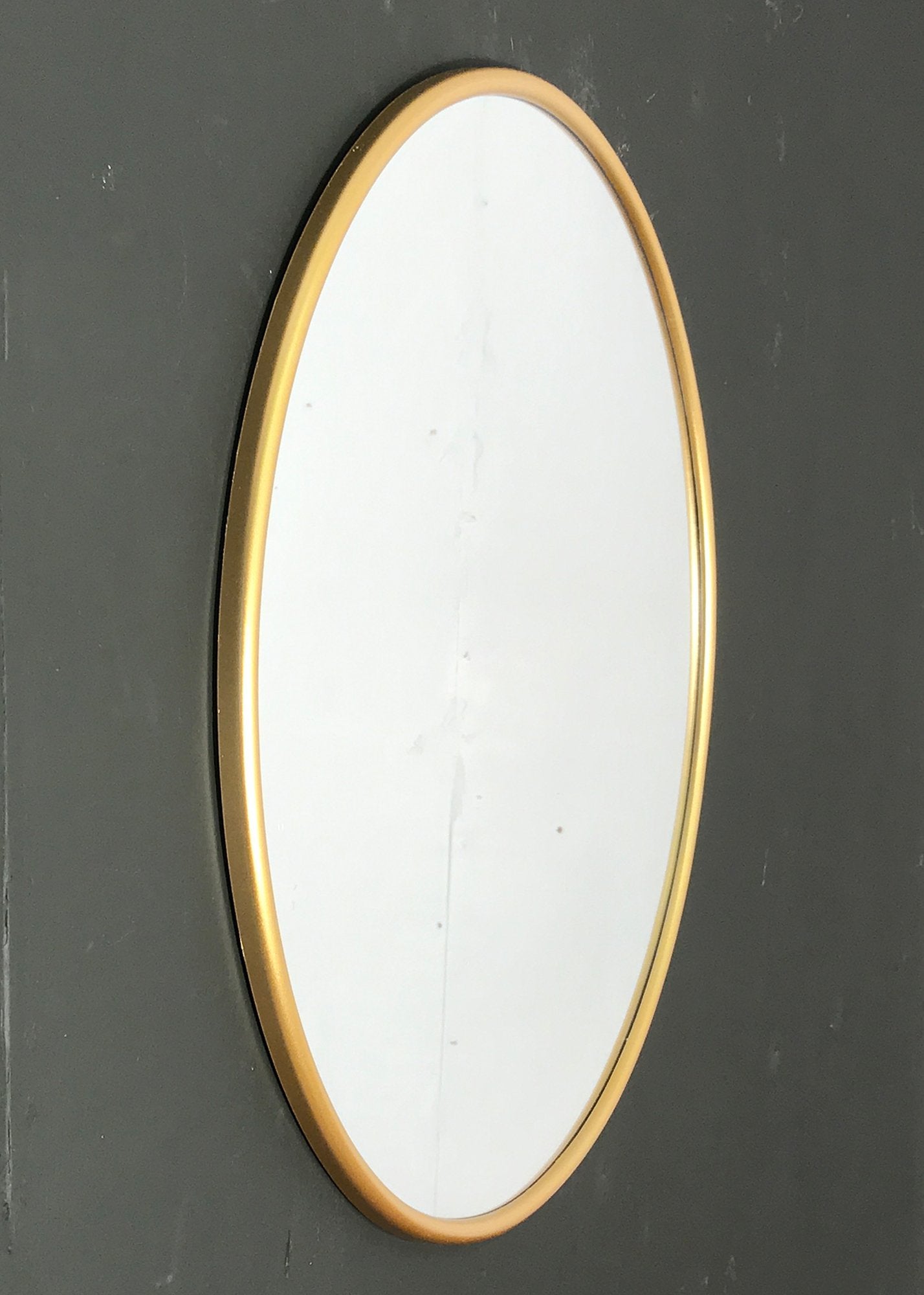 Round Gold Mirror