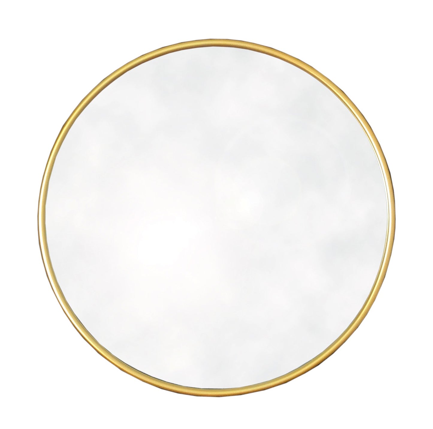 Round Gold Mirror