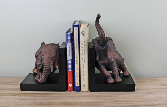 Elephant Bookends, 2.3 Kg